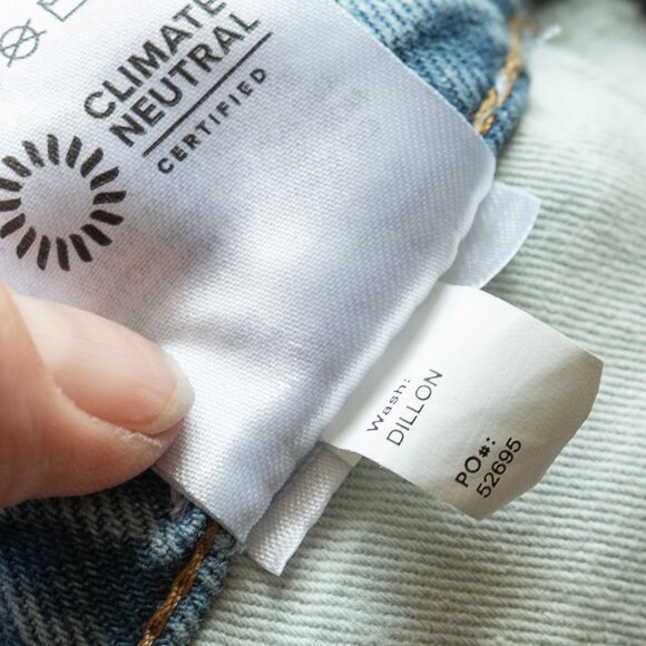 Reformation Cary Jeans Slouchy High Rise Straight Wide Leg Minimal Tencel Denim - Picture 10 of 11